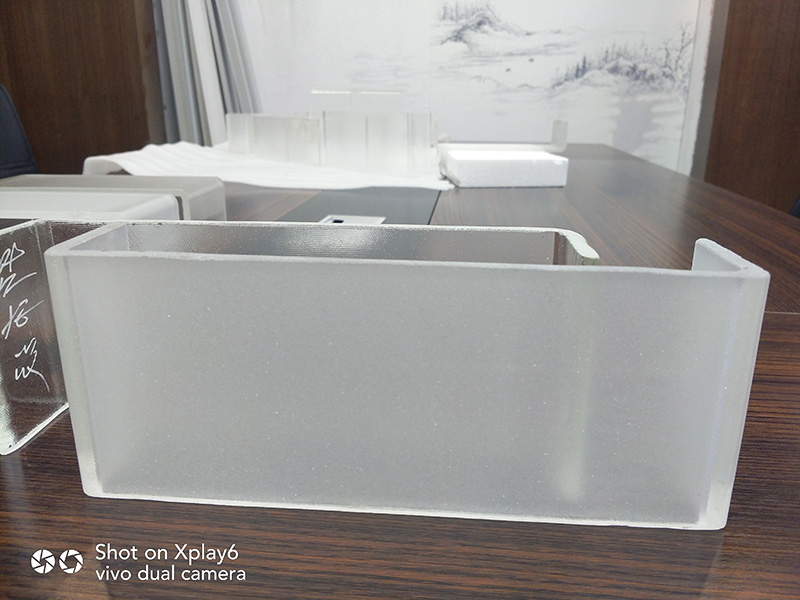 超白玻u型玻璃玉砂(满天星)